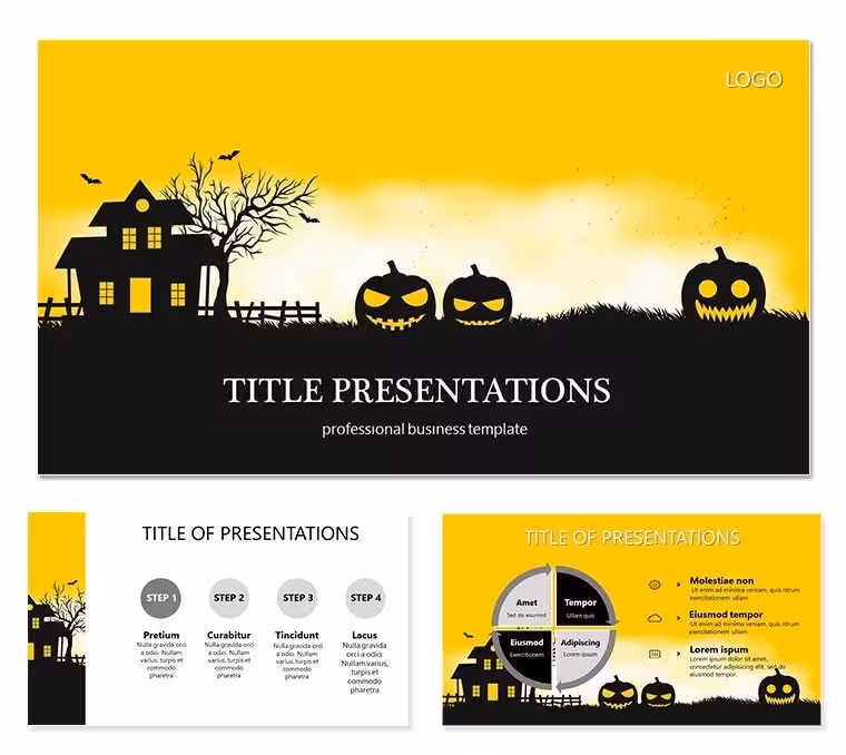 Day of All Saints Spirits and Fairies Keynote Template