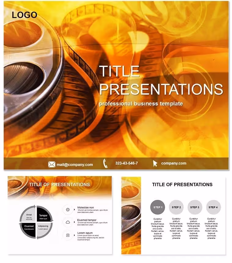 The Film PowerPoint Template: Lights, Camera, Impact