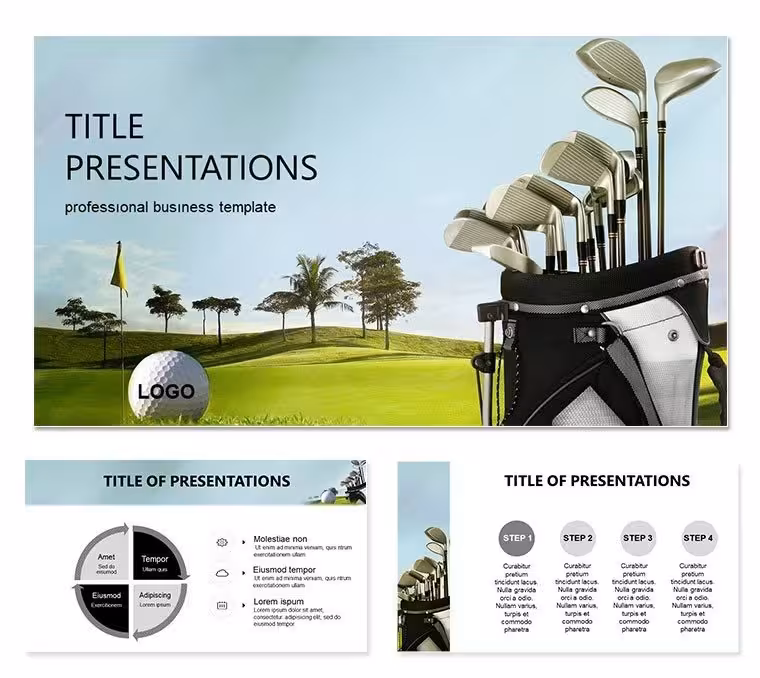 Golf Resort PowerPoint Template: Fairway to Persuasive Presentations