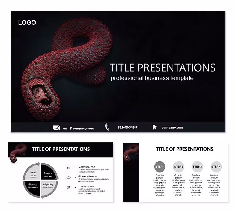 Ebola Virus Structure PPT Template: 28 Slides
