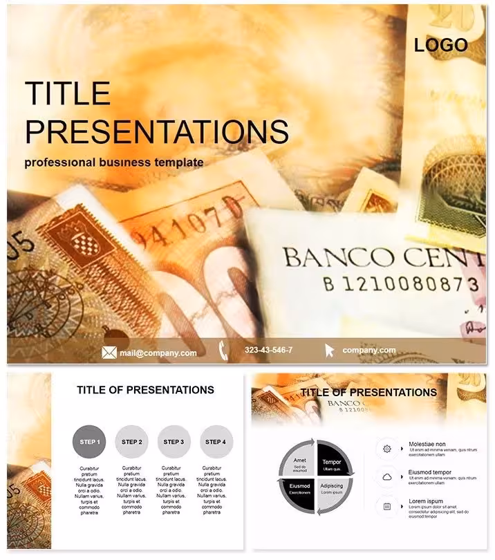 Professional Bank Assets Keynote Template