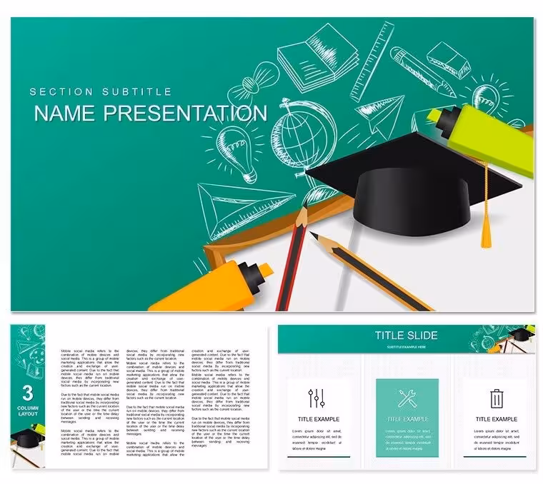Download Teaching and Learning Keynote Template - Design Presentation