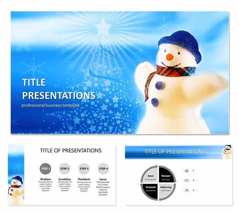 Snowman Keynote templates