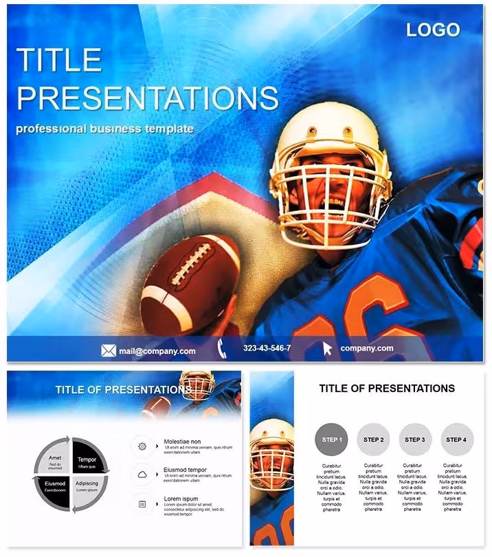 Dynamic American Football PowerPoint Template