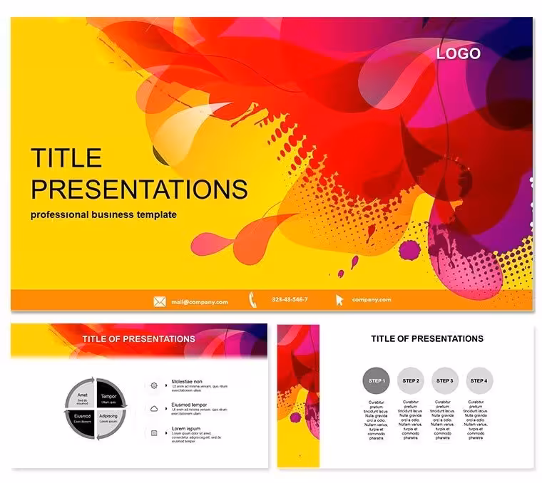 Mood-Lifting Color Backgrounds PPT