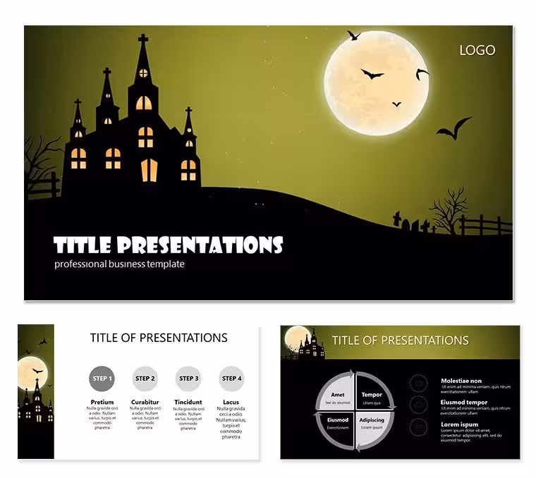 Halloween Parties Keynote templates