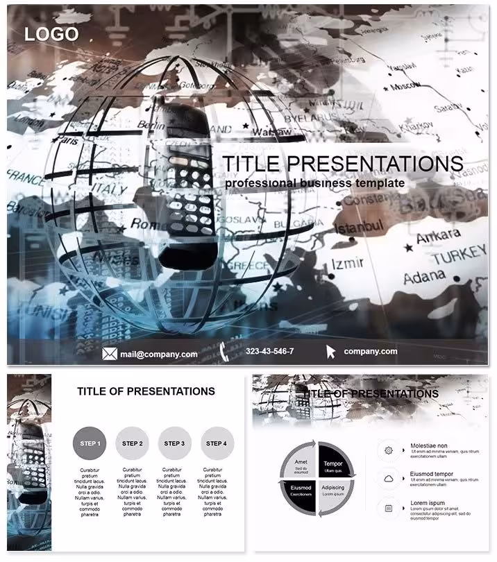 Mobile Keynote Template for Tech Pros