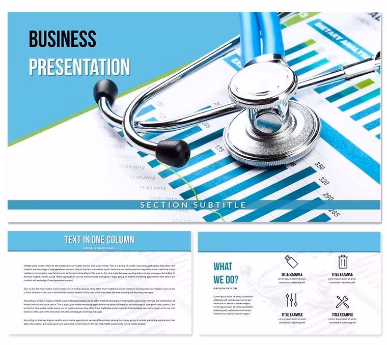 Health Sciences Keynote templates, Medical Presentation Themes