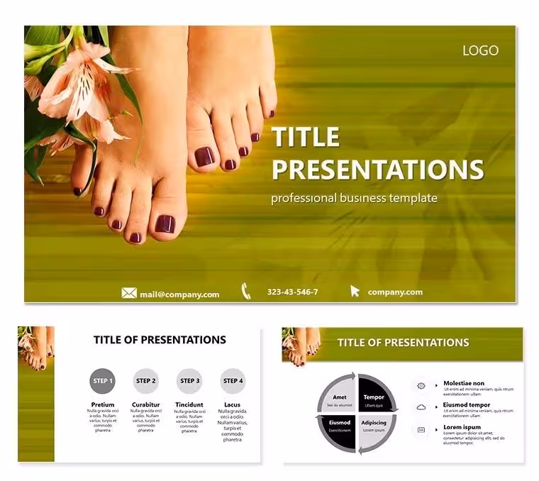Foot Peel Keynote Template Presentation