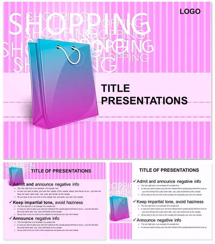 Shopping PowerPoint Template: Turn Data into Compelling Retail Stories