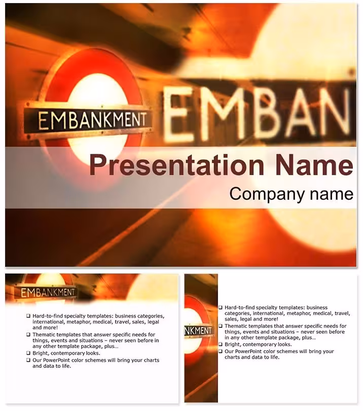 Chart Your Course with Urban-Inspired Embankment Presentation Power