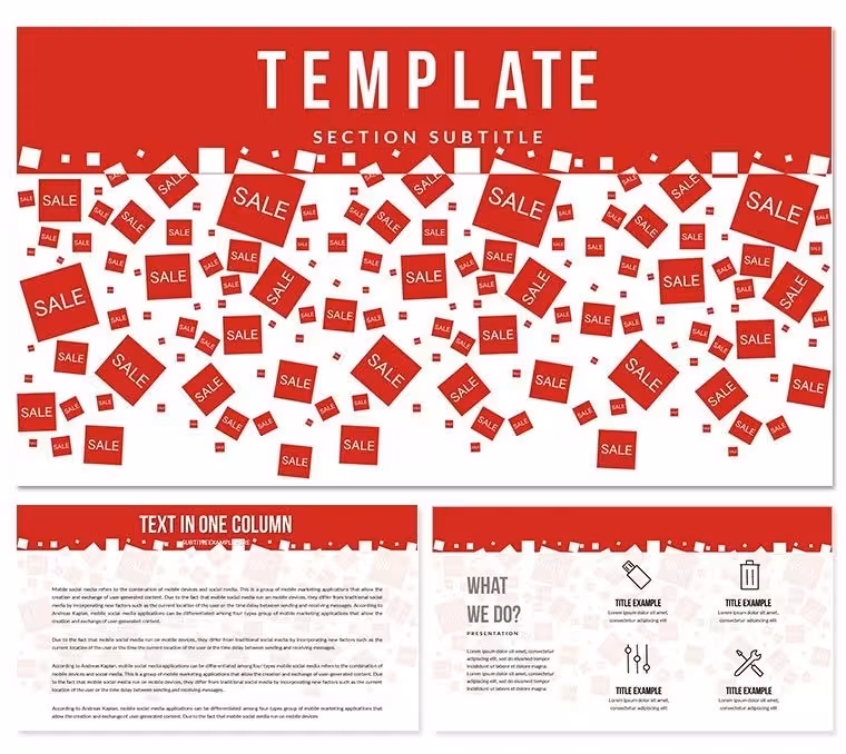 Sale Keynote templates Presentation