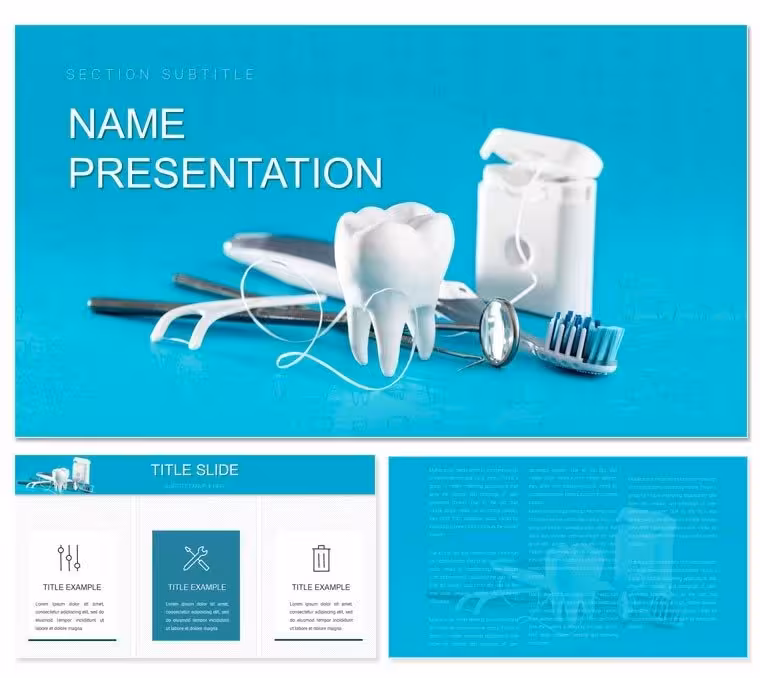 Family Health Center Dental Keynote Presentation Template