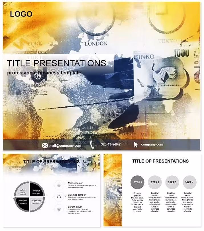 Money Transfer PowerPoint Template