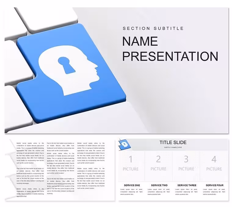Strategic Business Ideas Keynote Template: Chart Your Path to Success