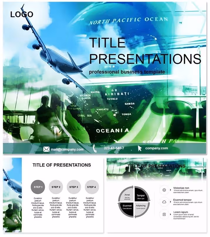 Airport Terminal Keynote Template: Takeoff for Travel Talks