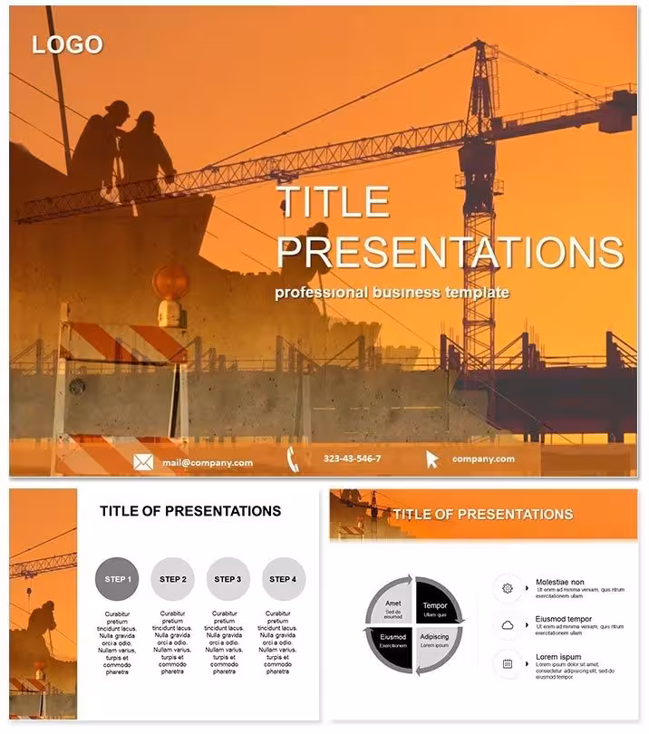 Building Construction Tech Keynote Template