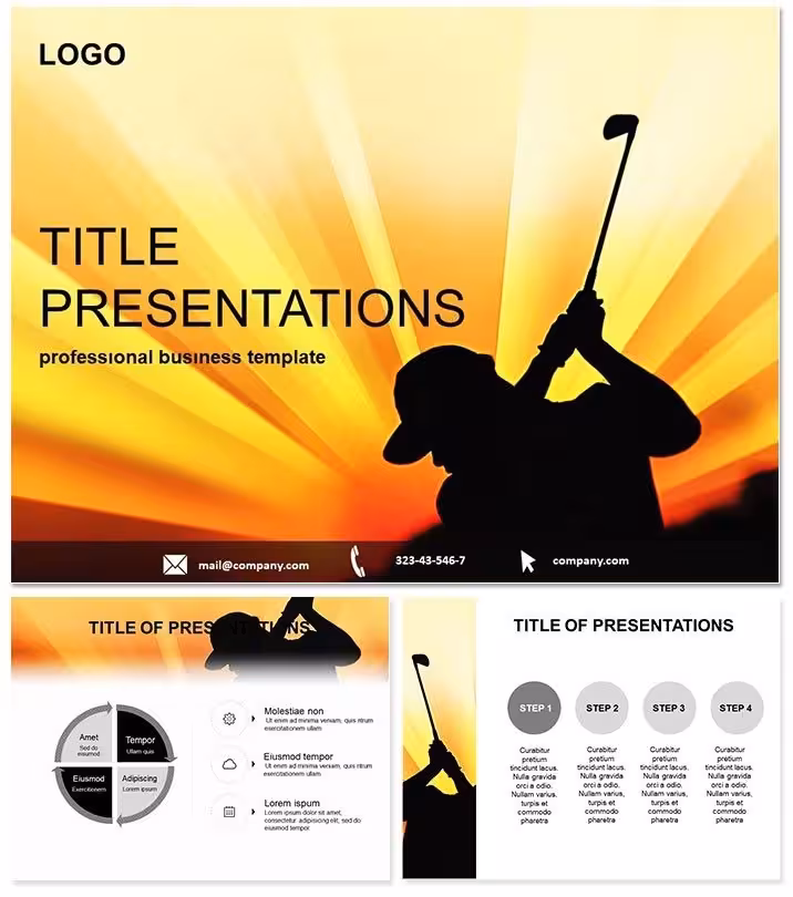 Tee Up Triumphs with Golf Club Visuals