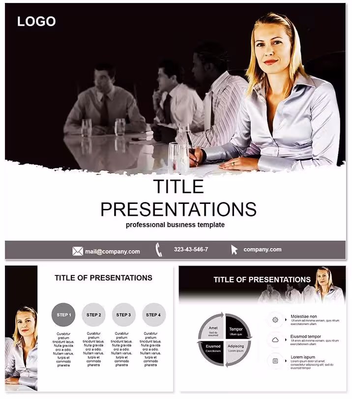 Business Meeting Keynote Template
