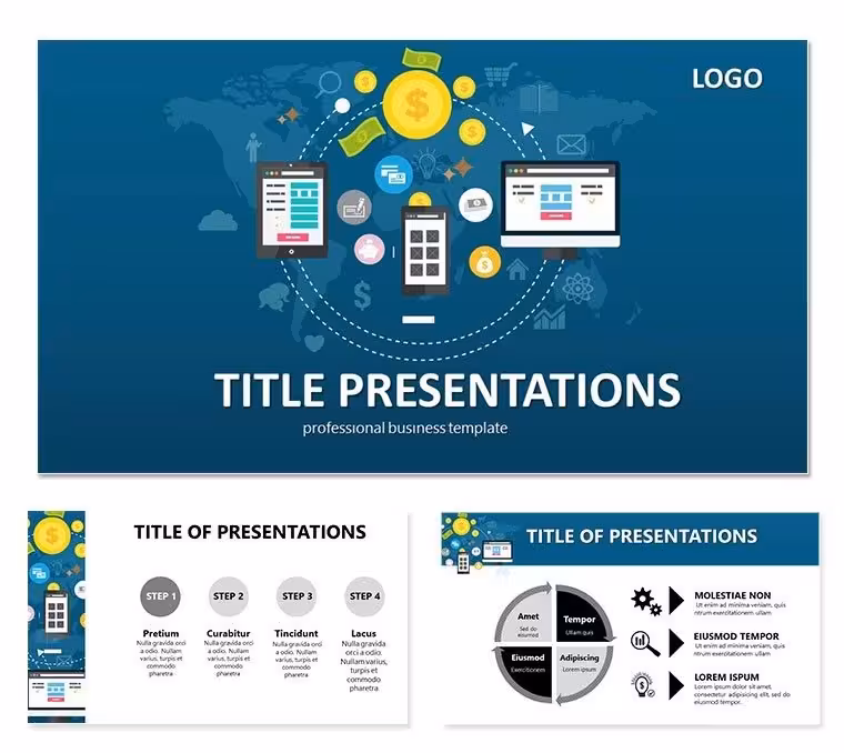 Social Media Keynote templates - themes