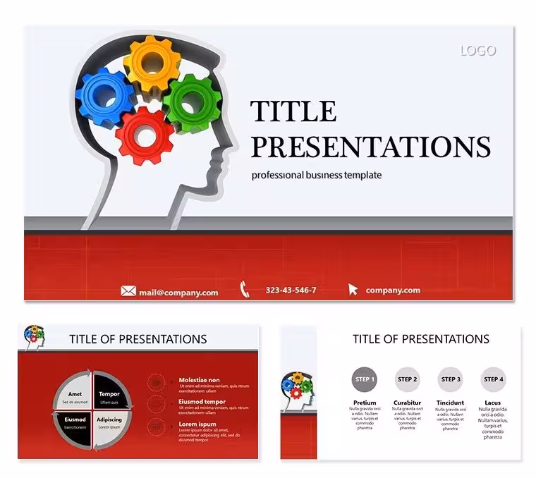 Ideas Advertising and Marketing PowerPoint template