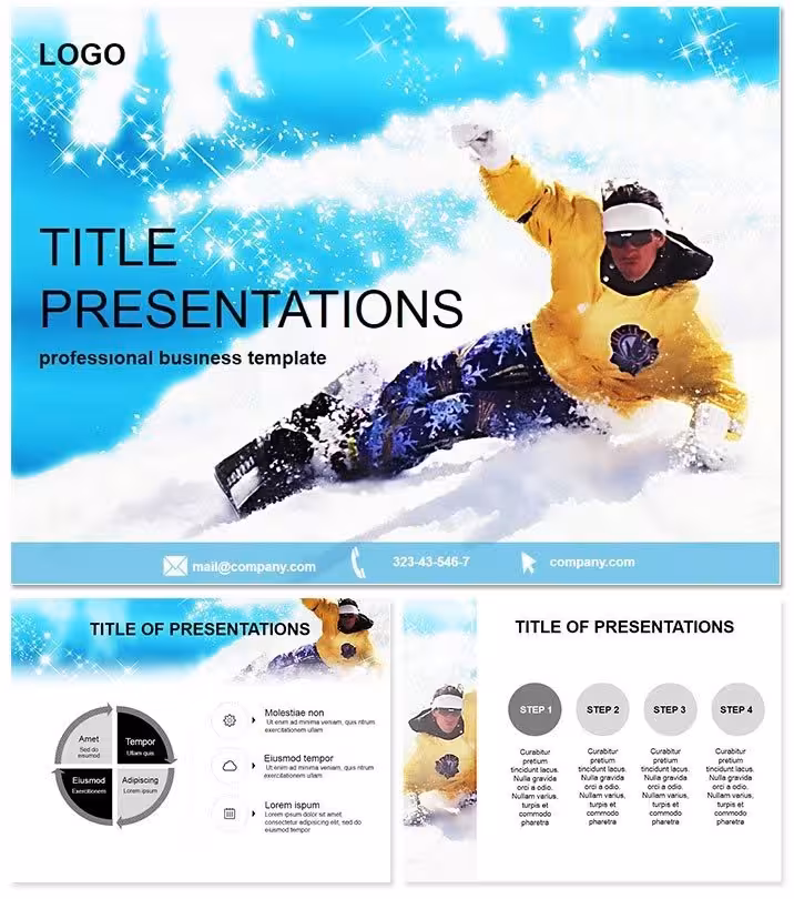 Shred the Slopes with Snowboarding Infographics