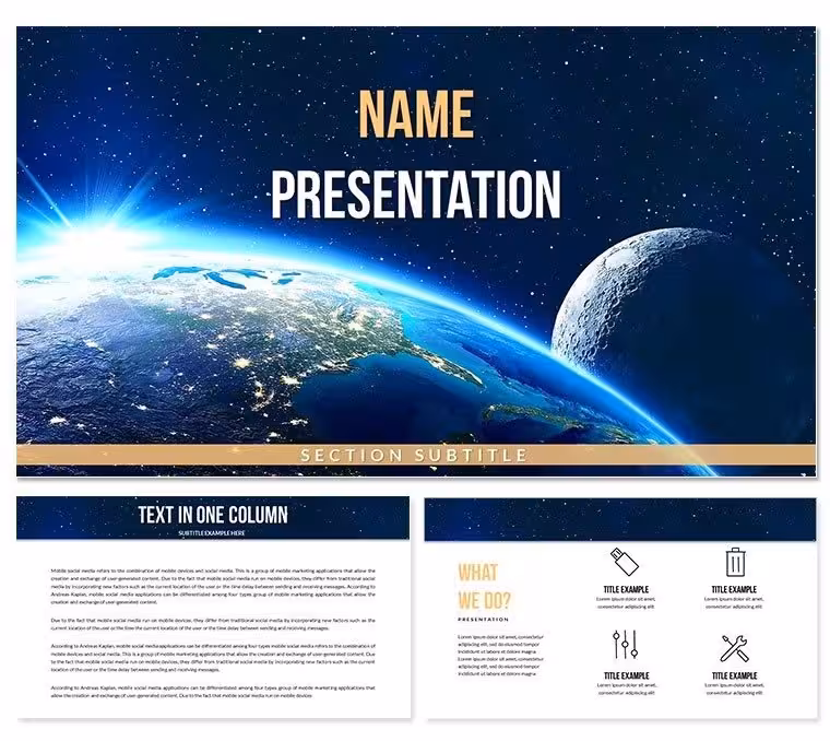 Global Perspective Keynote Template - Download Presentation
