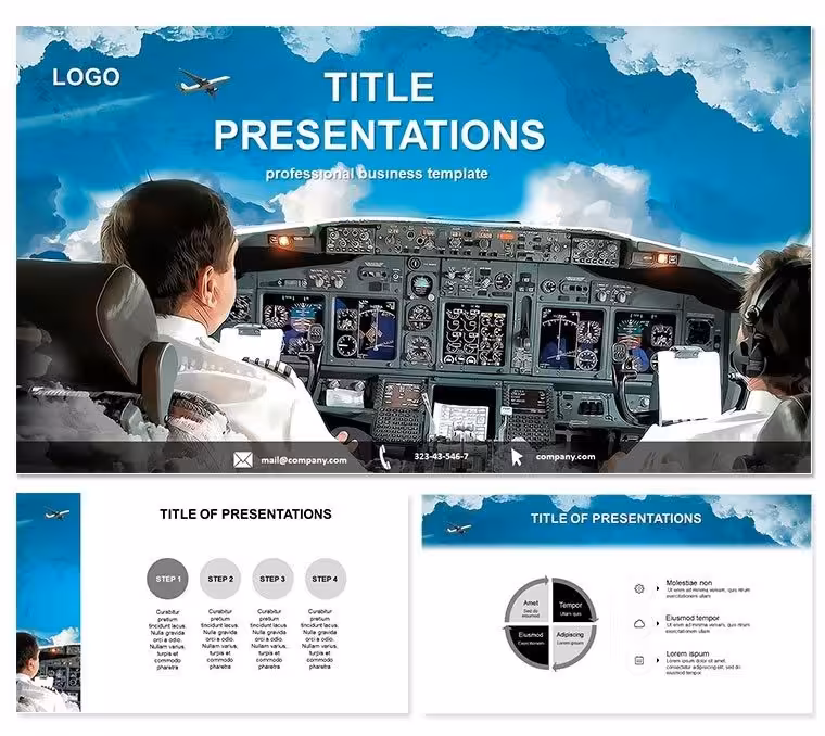 Pilots Keynote Template: Soar with Stunning Slides