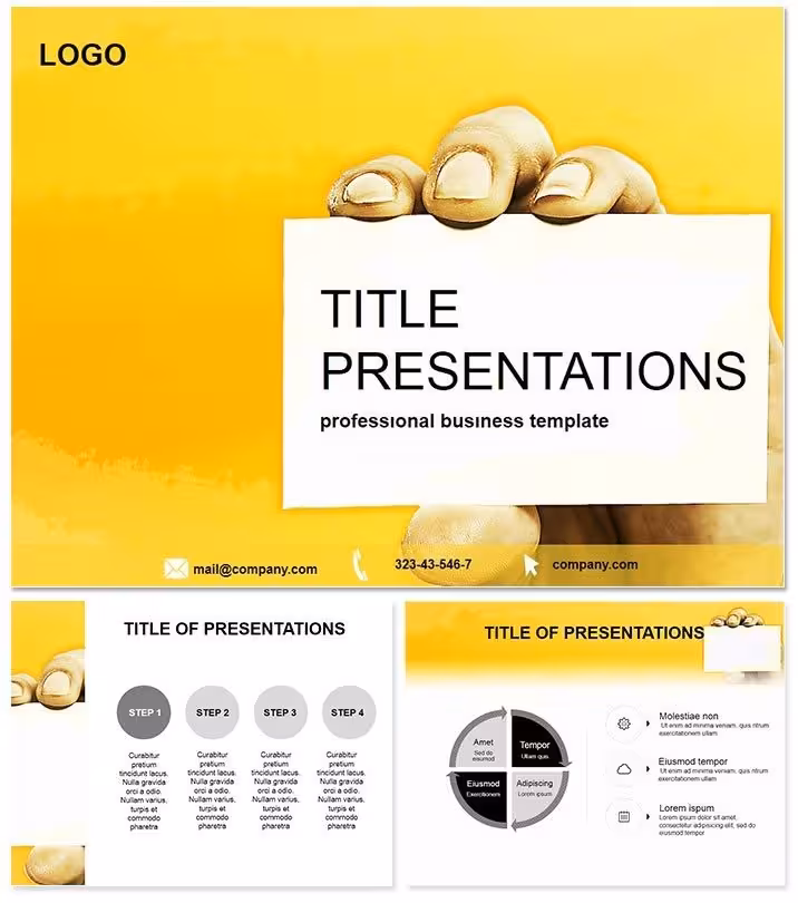 Free Company ID Card Keynote Template