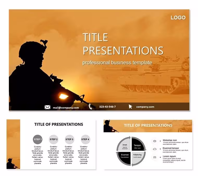 Preparing Soldier Keynote Template: Arming Your Strategies for Battle-Ready Boards