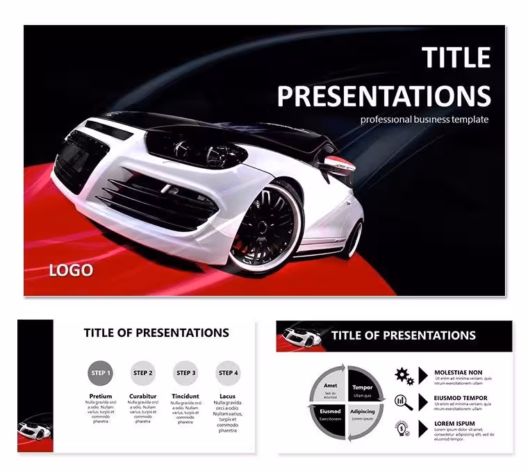 Automobile Keynote templates - themes