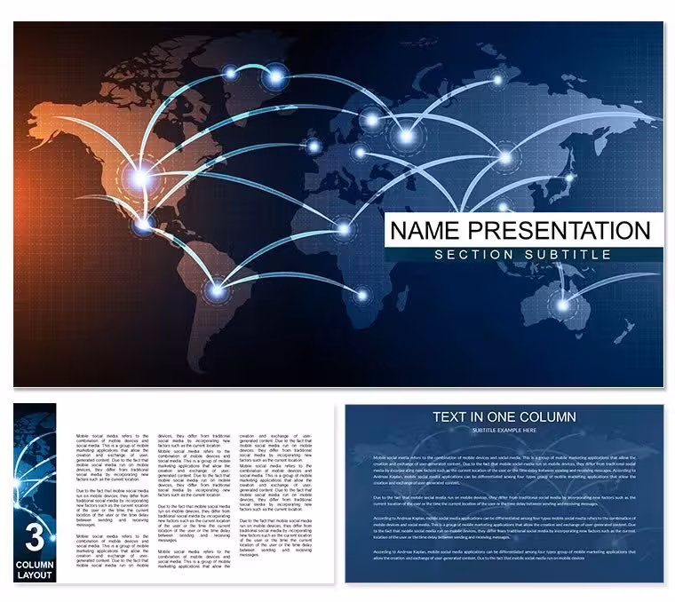 International Communication Keynote Template