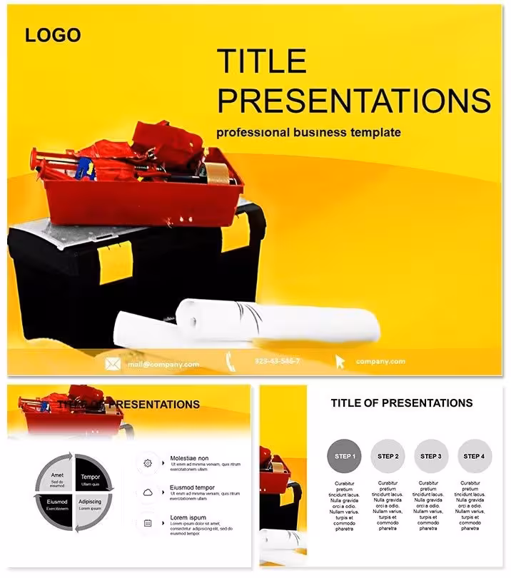 Tool Repair PowerPoint Template