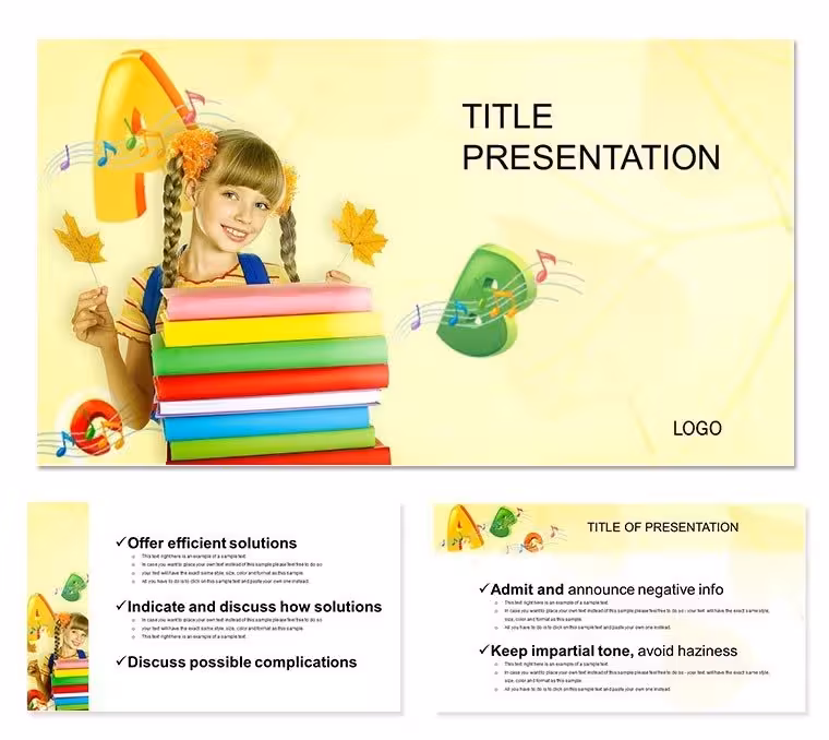 Lesson Plans Keynote Template: Orchestrate Classroom Symphonies