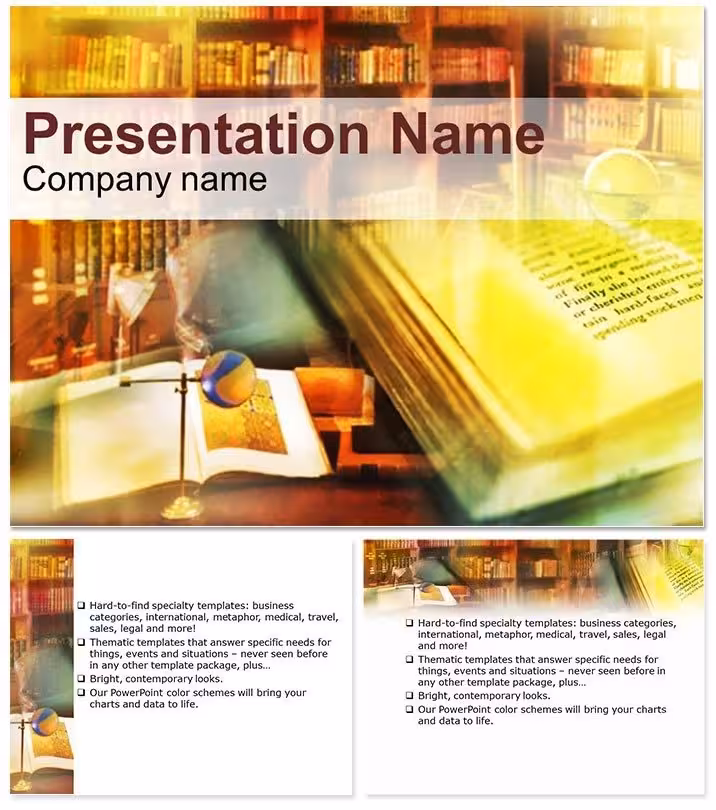 Secrets of Knowledge Keynote Template