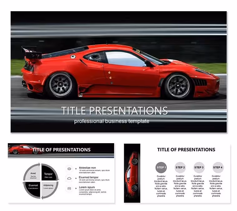 Speed Concept Car PowerPoint Template: Accelerating Your Visual Drive