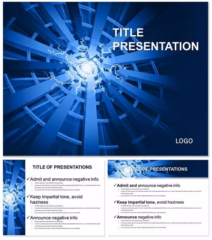 Community Centre Keynote Template: Foster Connections