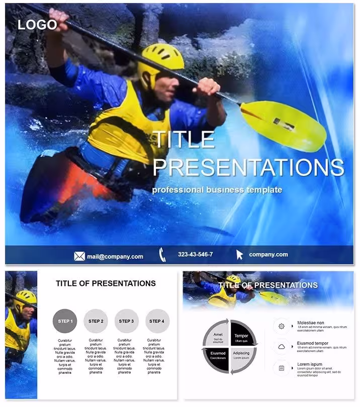 Rafting Kayak Keynote Template