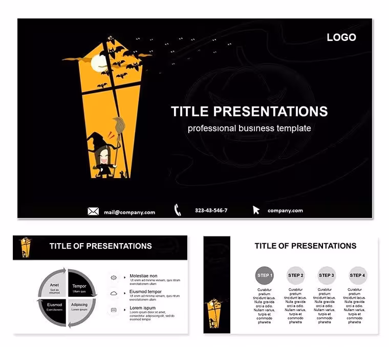 Window and Witch PowerPoint Template: Portals to Persuasive Power