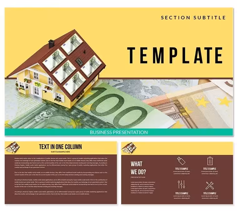 Houses for Sale Keynote templates
