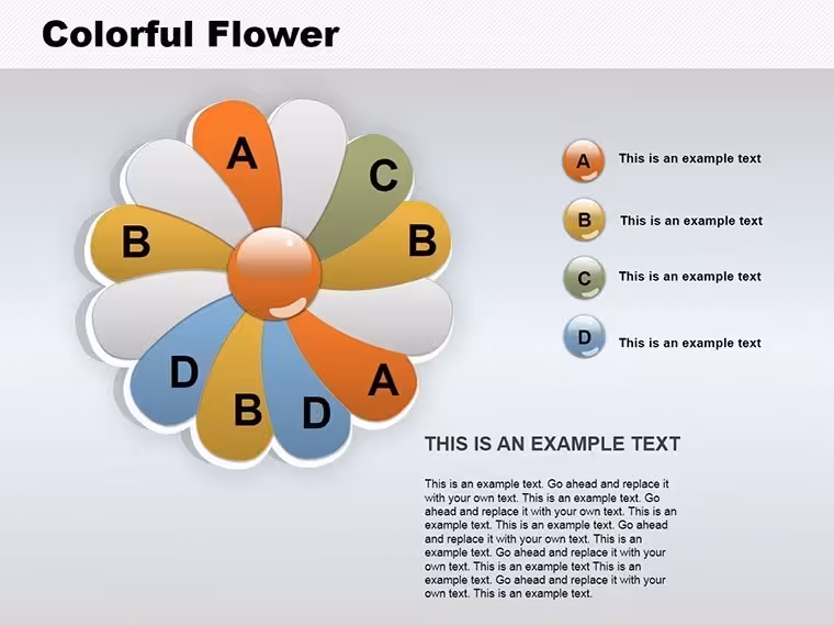 Edible Flower Keynote Charts: Bloom Your Data Presentations