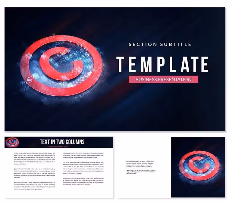 Correct Analysis Keynote Template Presentation