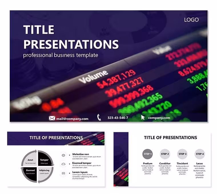 Financial Analysis Software PowerPoint Template: Decode Dollars Dynamically
