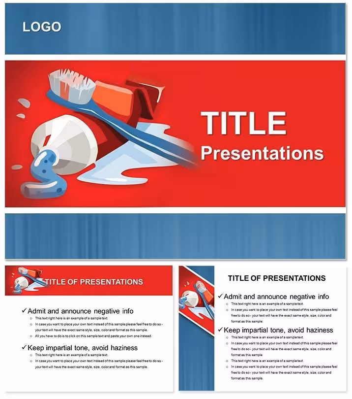 Tooth Care PowerPoint Template: Smile-Worthy Presentations