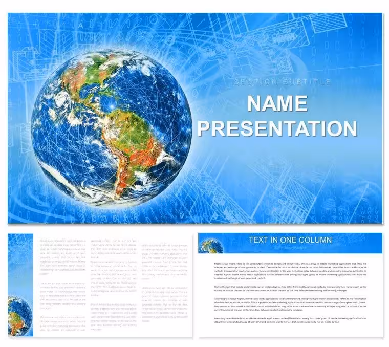 Earth Networks Keynote Themes for Global Business Visions