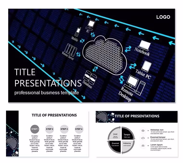 IT Cloud Keynote Template: Data Center Designs