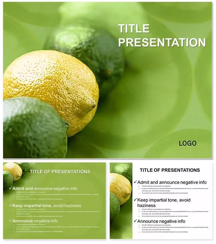 Citrus Lemon Templates: Squeeze in Fresh Ideas