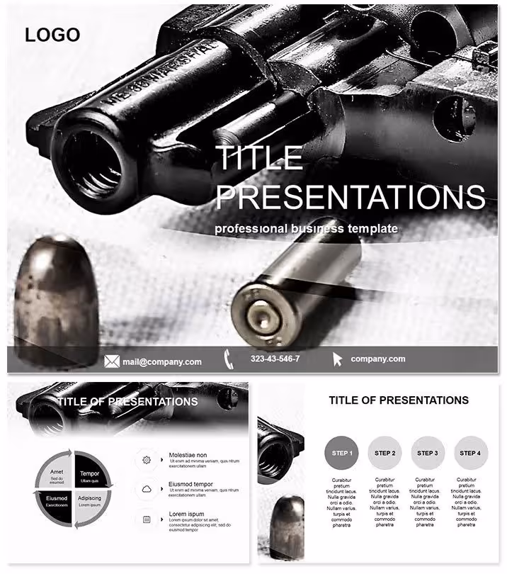 Weapon PowerPoint Template: Strike with Convincing Clarity
