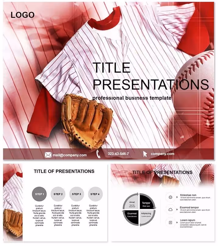 Baseball Clothes Keynote Template Kit