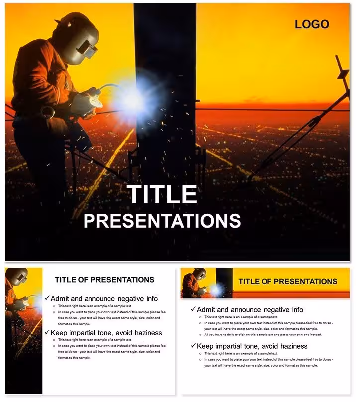Types of Welding Keynote themes Presentation